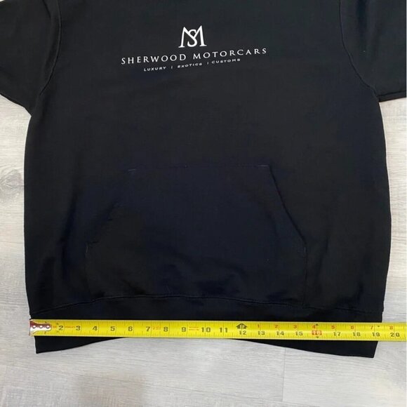 Champion Black Hoodie Sweatshirt Size L - Company Branded - Picture 9 of 14